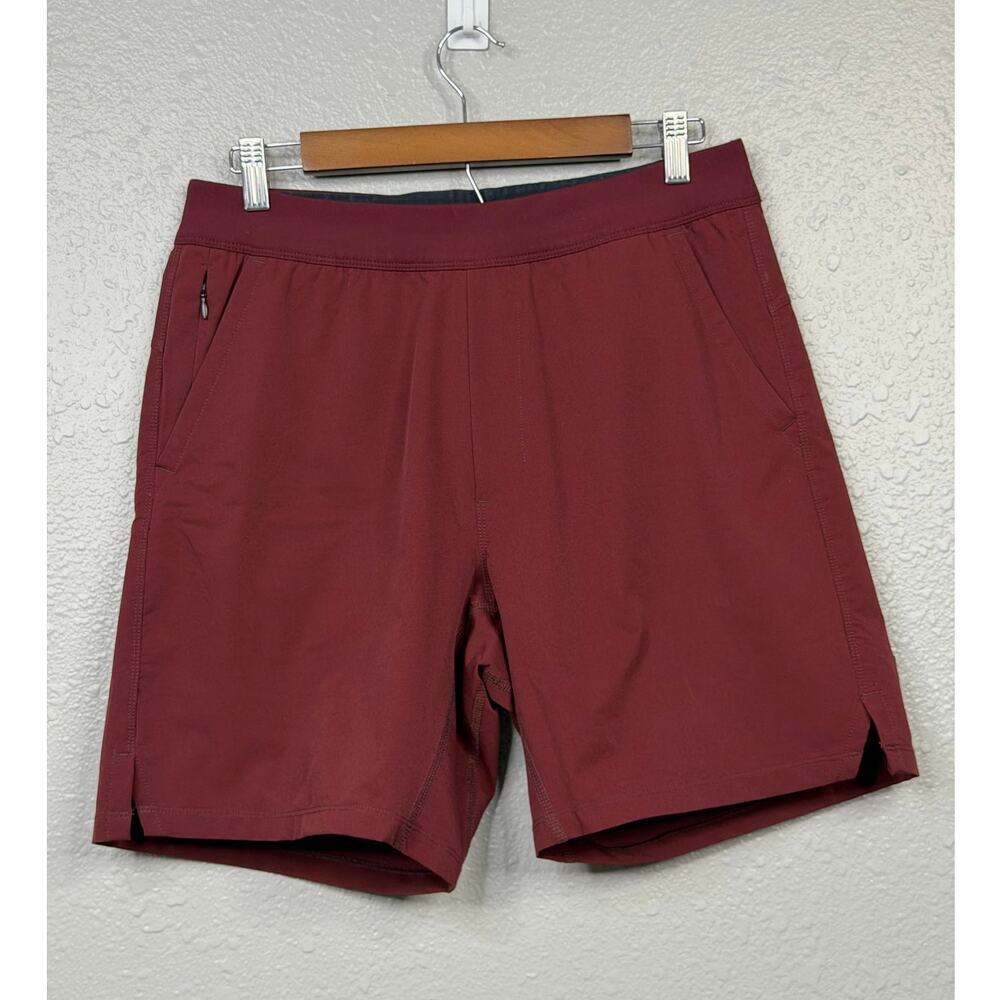 Public Rec Burgundy Red Men's Flex Short / Size-32
